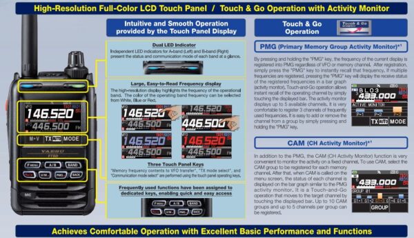 FT-5DR 5W C4FM/144/430MHz Handy digital - Image 3